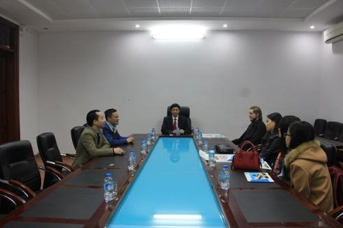 Farewell meeting for international students